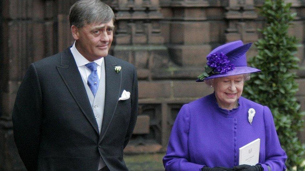 The Duke of Westminster and the Queen