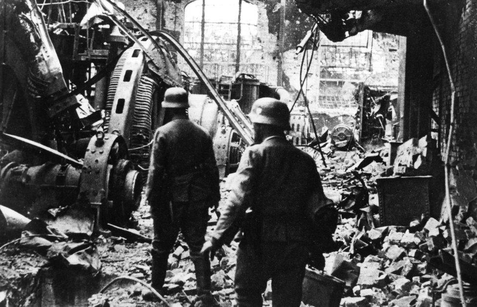 German troops in Stalingrad, 1942