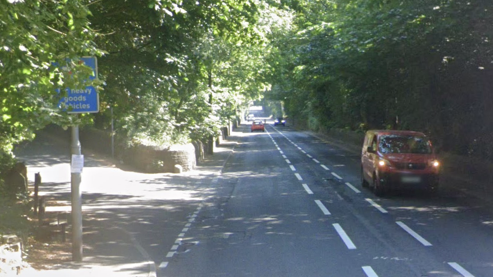 A58 Rochdale Road towards Sowerby Bridge