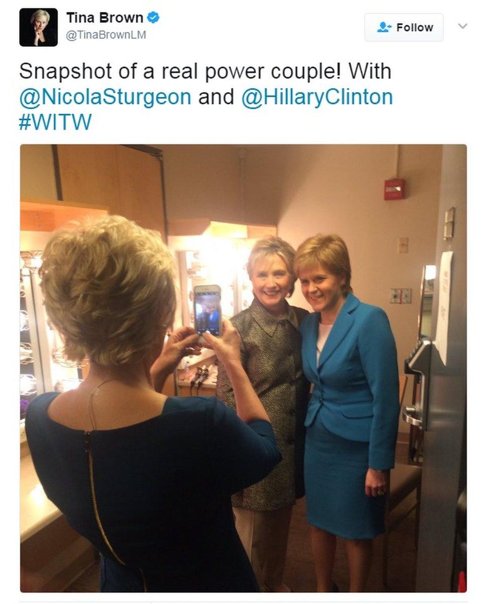 sturgeon and clinton