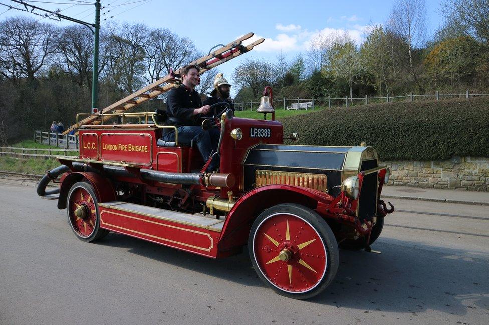 A London Fire Brigade vehicle