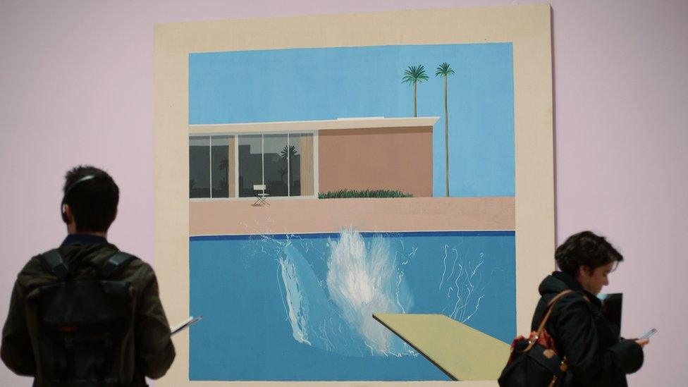 A Bigger Splash by David Hockney