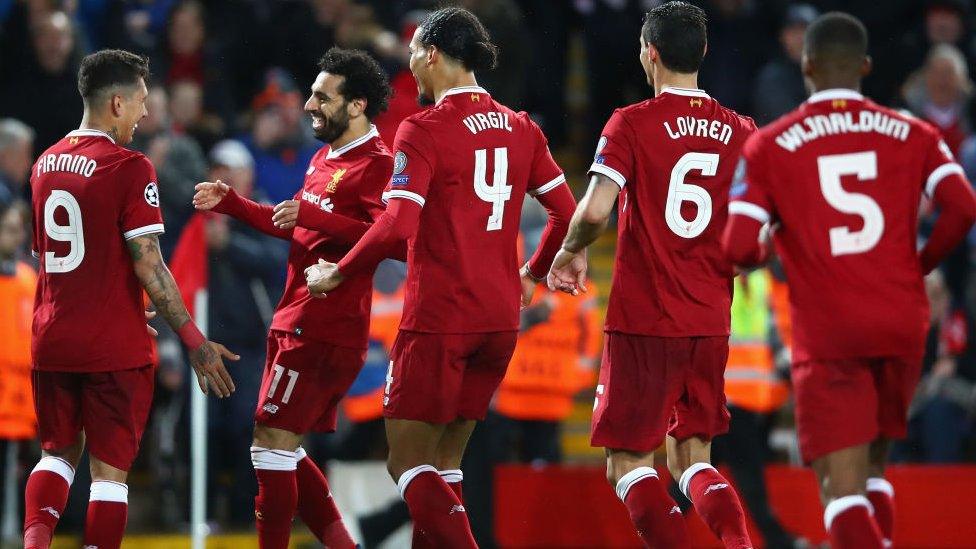 Liverpool celebrate