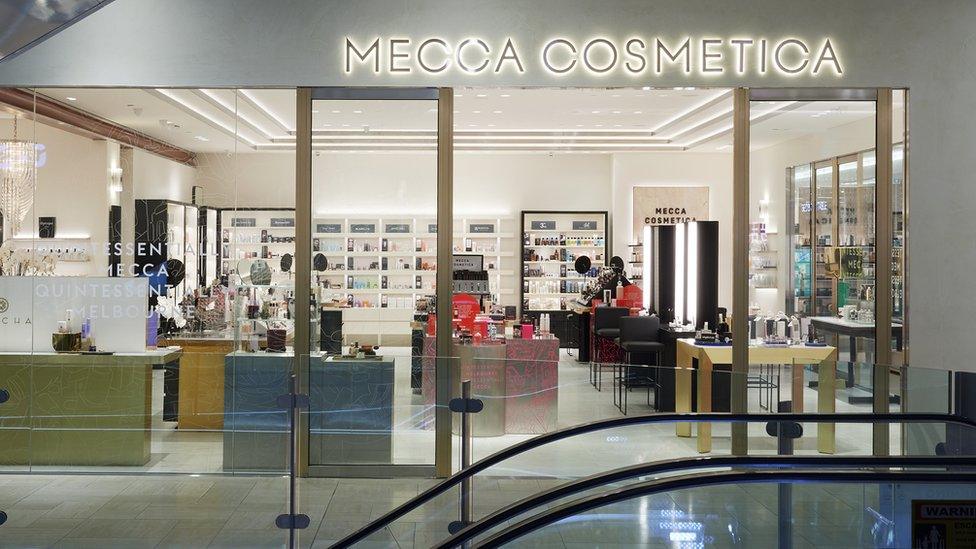 Exterior of a Mecca store