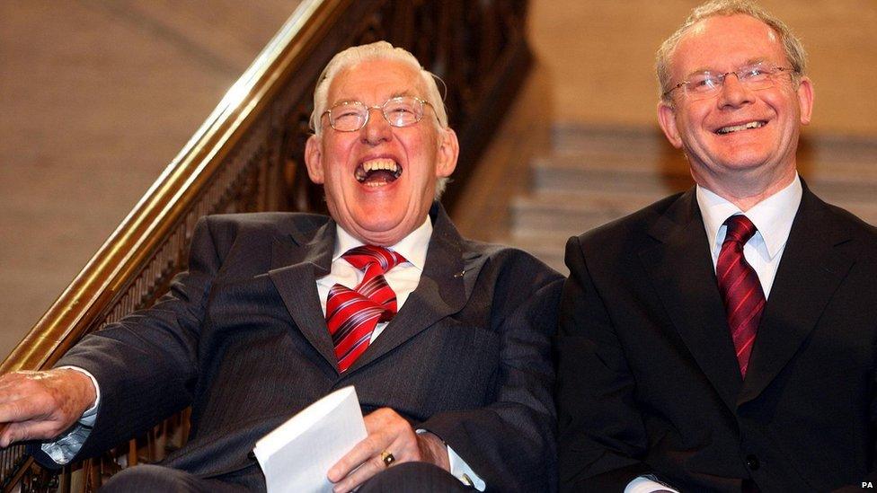 Ian Paisley and Martin McGuinness