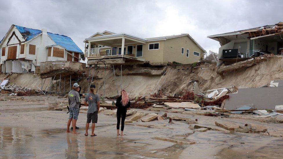 Hurricane Nicole hits Florida