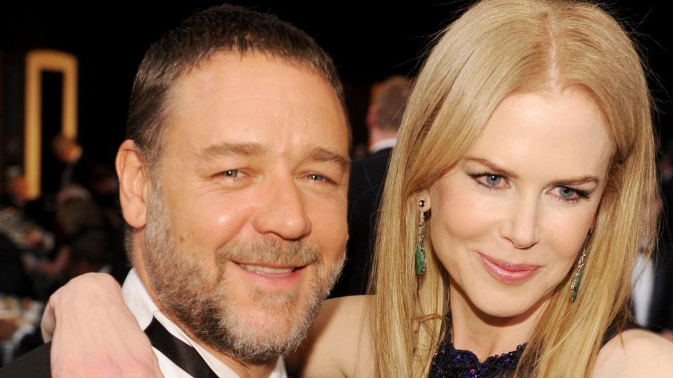 Russell Crowe and Nicole Kidman