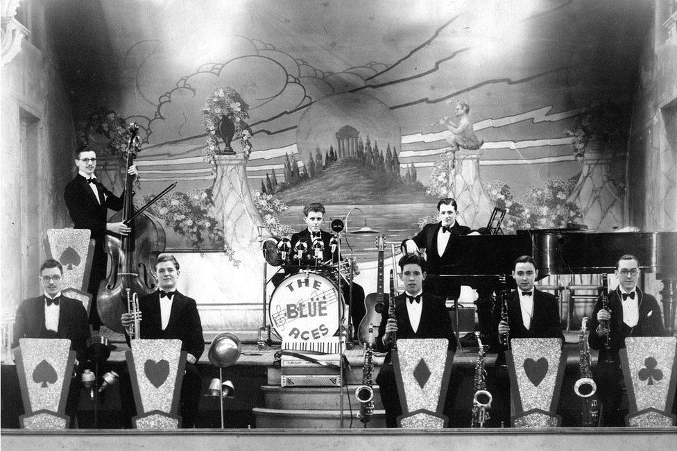 Blue Aces Jazz Band c 1930s