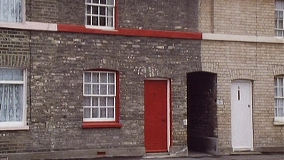 House in Anchor Street, Chelmsford, where Ron Cousins was murdered