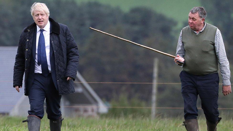 Boris Johnson in Aberdeenshire