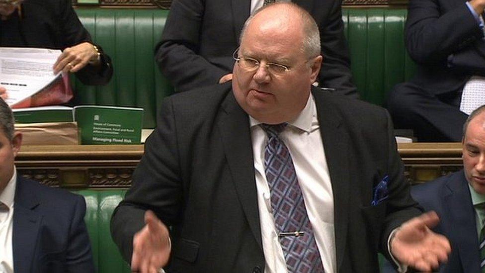 Communities Secretary Eric Pickles