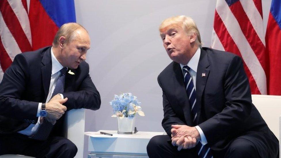 Trump and Putin at G20