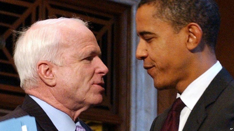 McCain and Obama