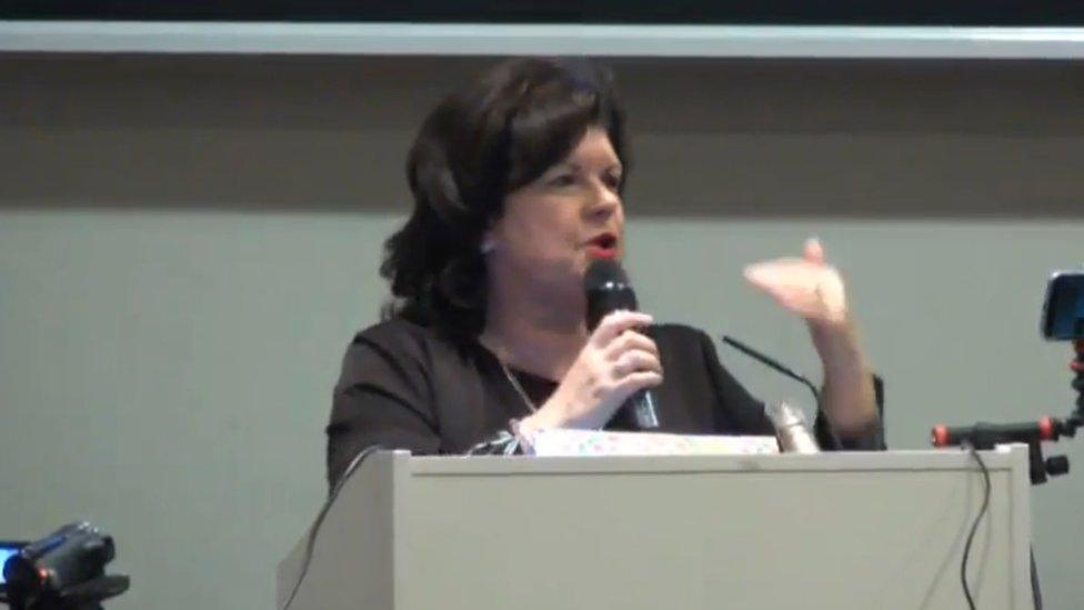 Elaine C Smith opened the conference