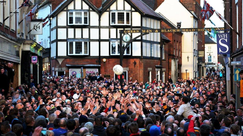 Shrove Tuesday Football in Ashbourne