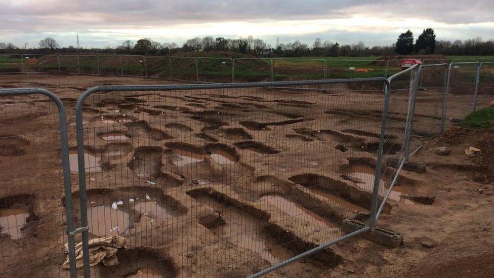 Yatton burial site