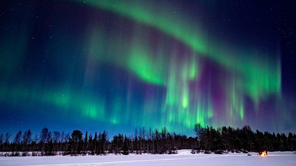 Aurora borealis