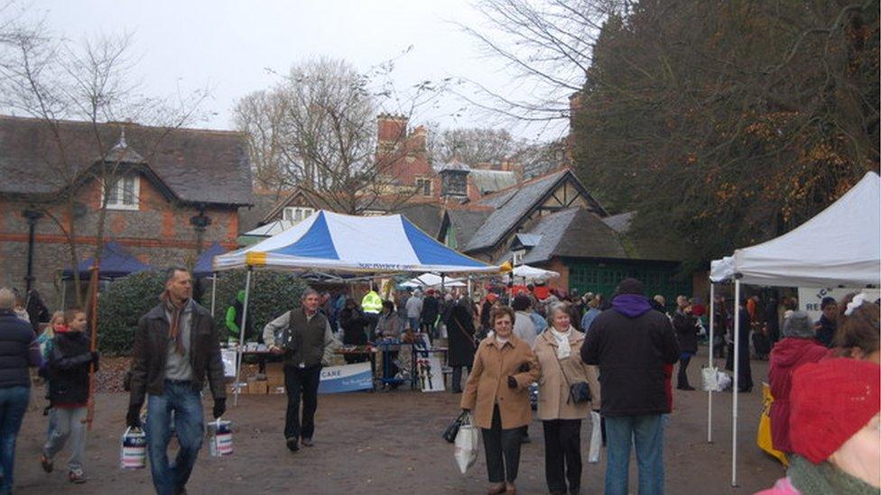 Sue Ryder Saturday morning sale at Joyce Grove in 2010