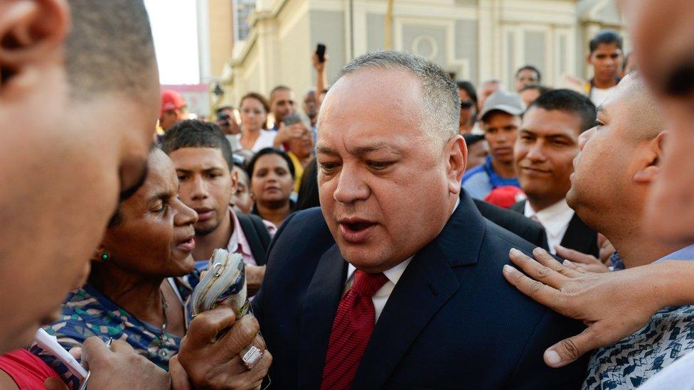 Venezuelan politician Diosdado Cabello