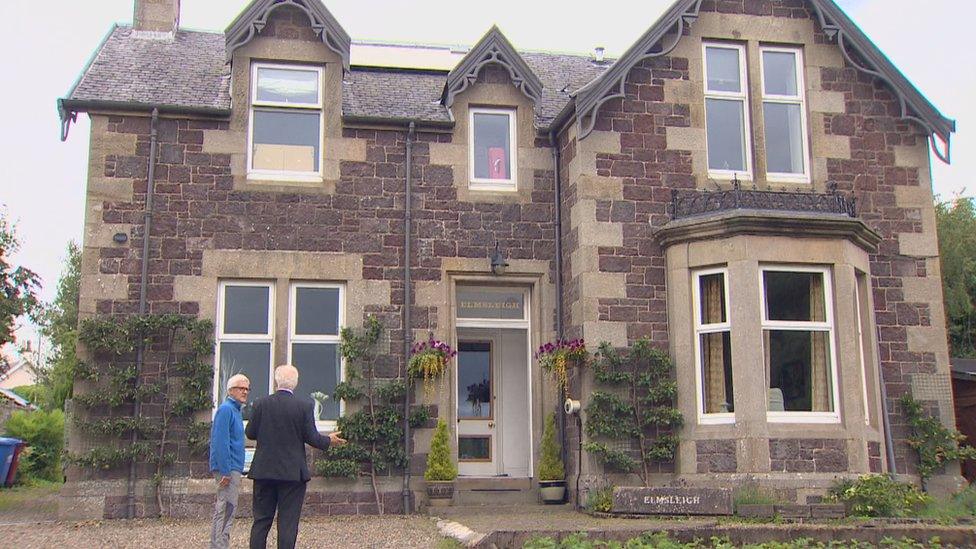 John Riley's house in Biggar