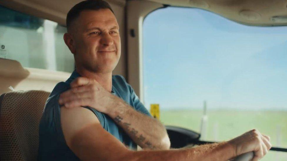 Farmer in Waitrose advert