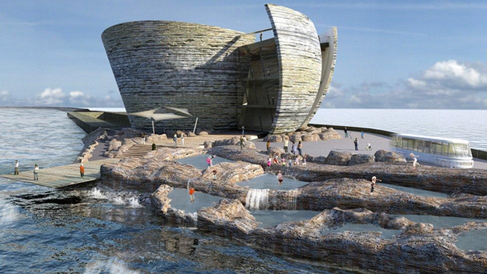 Tidal lagoon: £1.3bn Swansea Bay project backed by review - BBC News