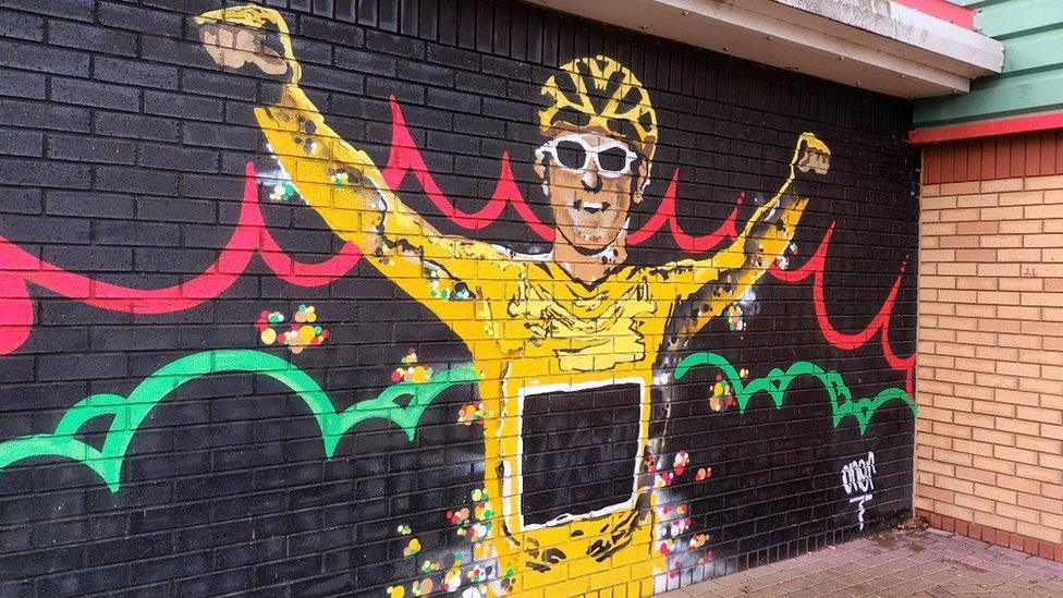 Geraint Thomas mural