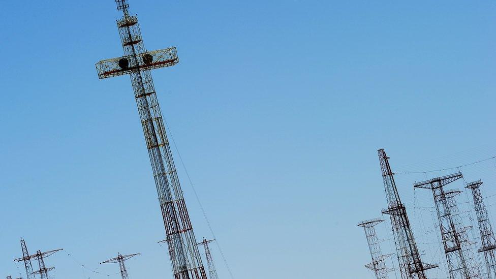 Vatican Radio masts