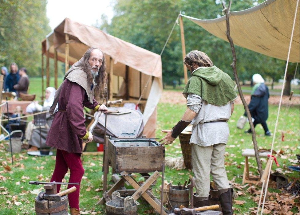 Encampment in Hyde Park