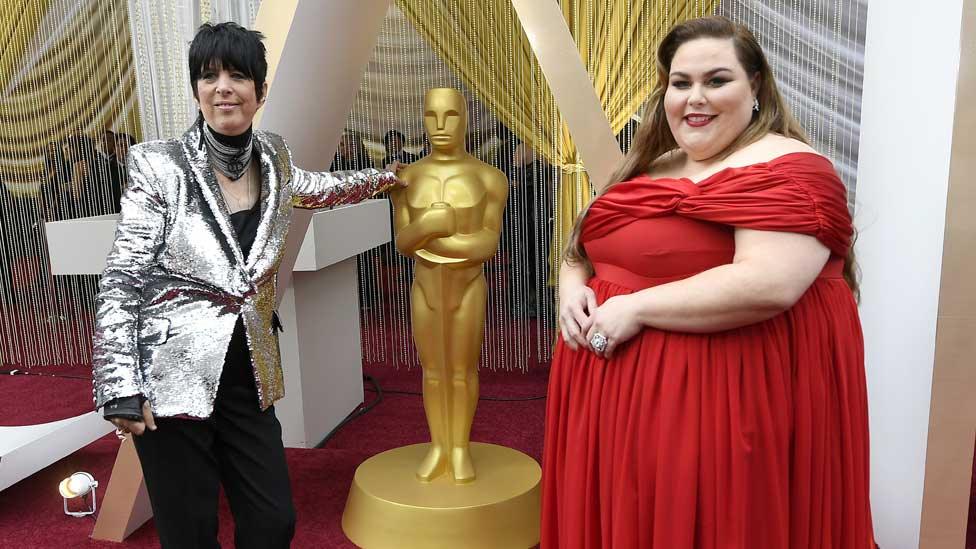 Diane Warren and Chrissy Metz