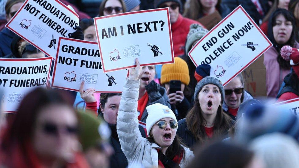 gun violence protest