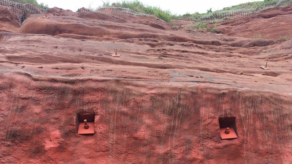 Cliffs at Sidmouth