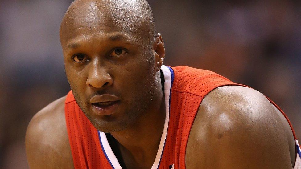 Lamar Odom of the Los Angeles Clippers during the NBA game against the Phoenix Suns at US Airways Center on 24 January 2013 in Phoenix, Arizona