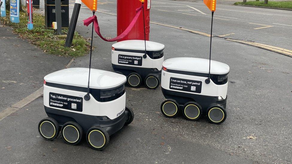 Delivery robots