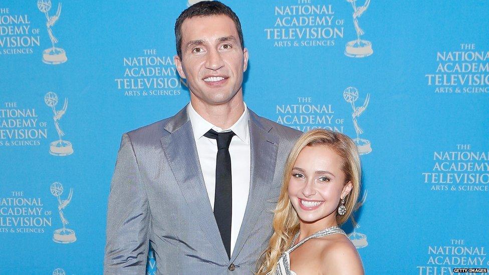 Hayden Panettiere with Wladimir Klitschko