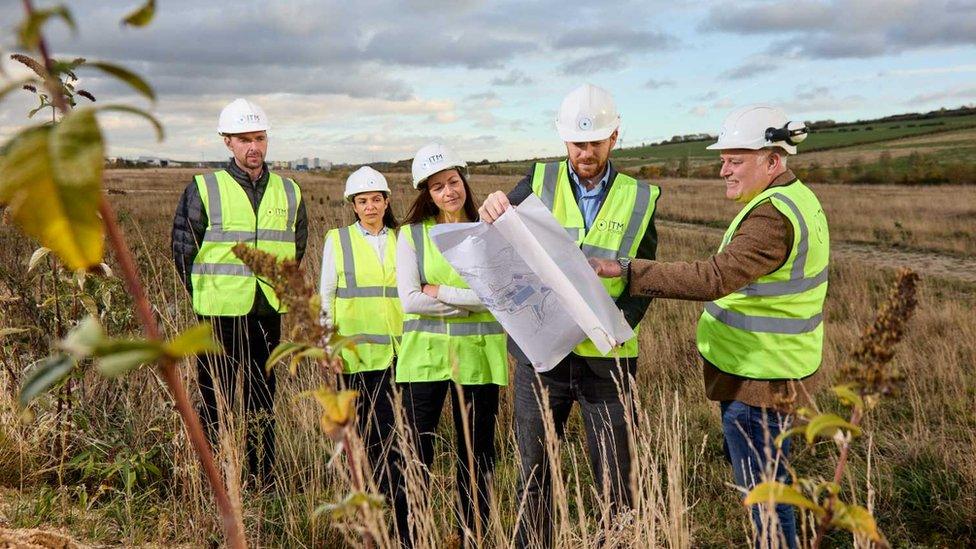 Site of planned factory at Tinsley