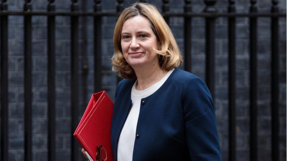 Amber Rudd as home secretary