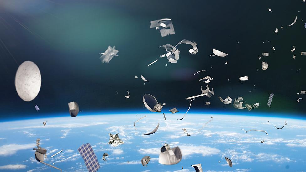 Artwork: Space junk