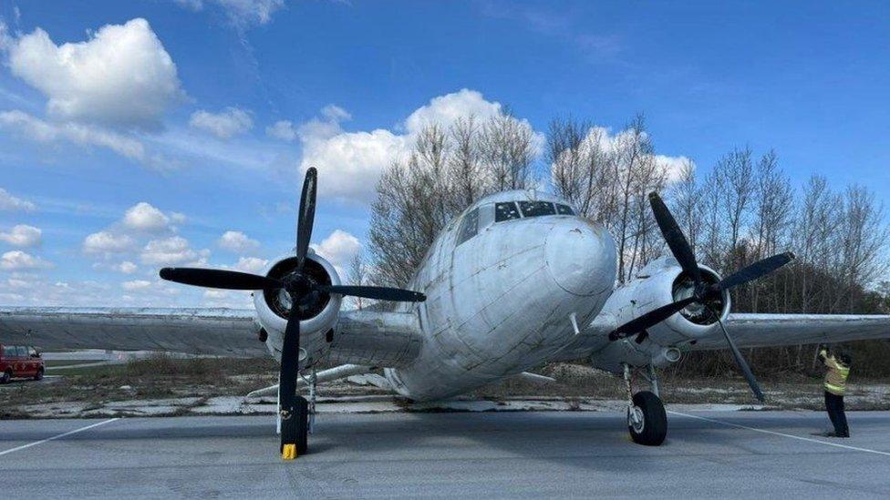 Vickers Viking aircraft