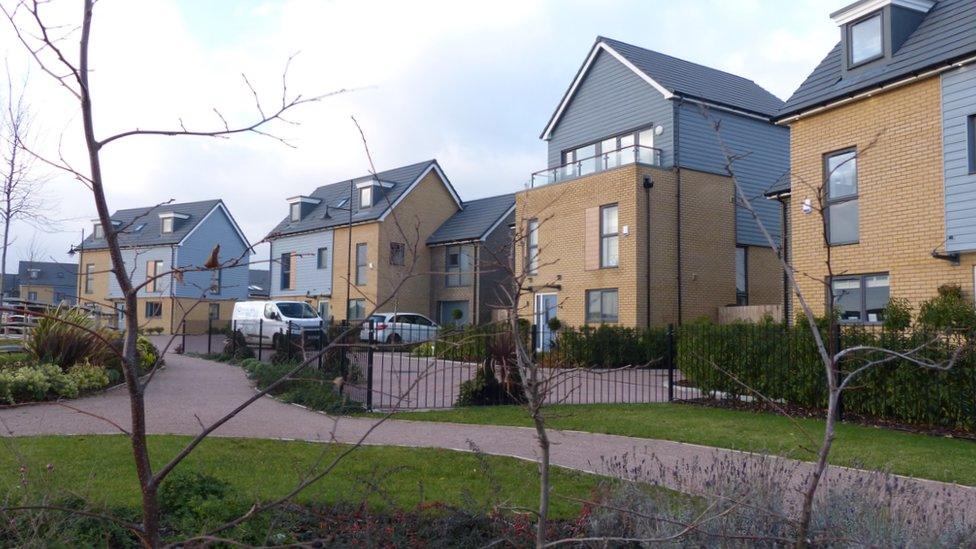 houses on St Mary's Island