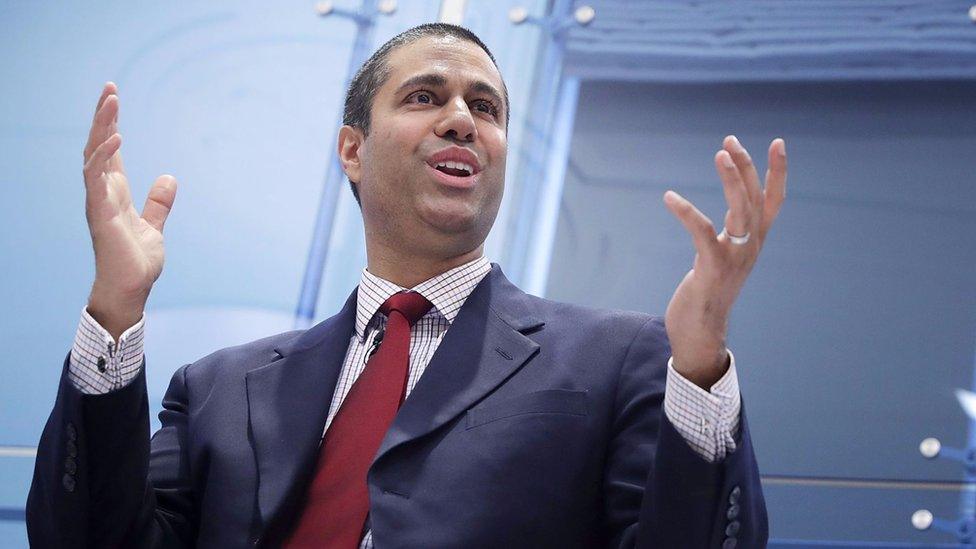 Ajit Pai was formerly a top lawyer at Verizon