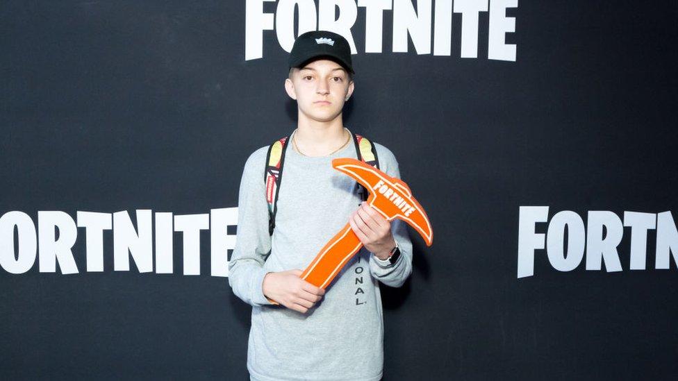 Russell Horning AKA 'The BackPack Kid' attends the Epic Games Hosts Fortnite Party Royale on June 12, 2018 in Los Angeles, California