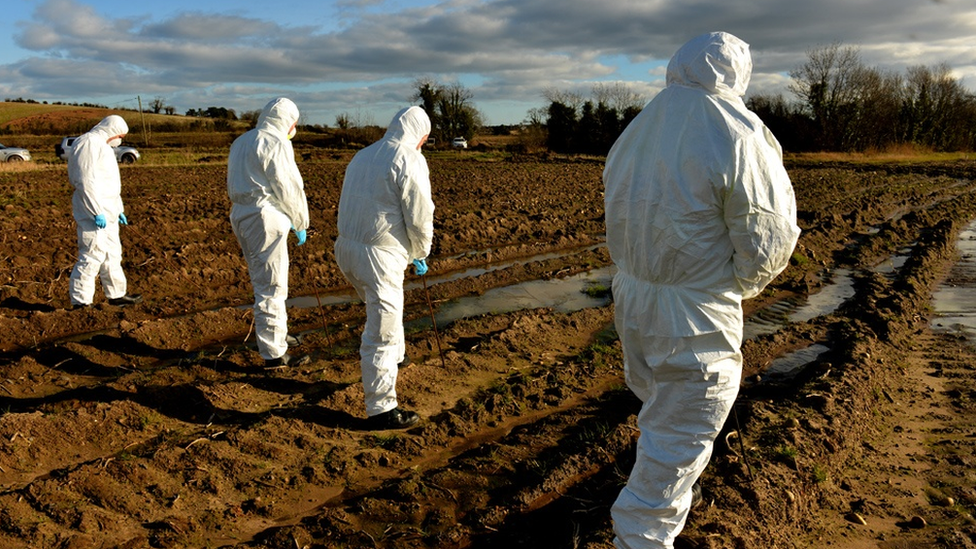 PSNI forensics officers