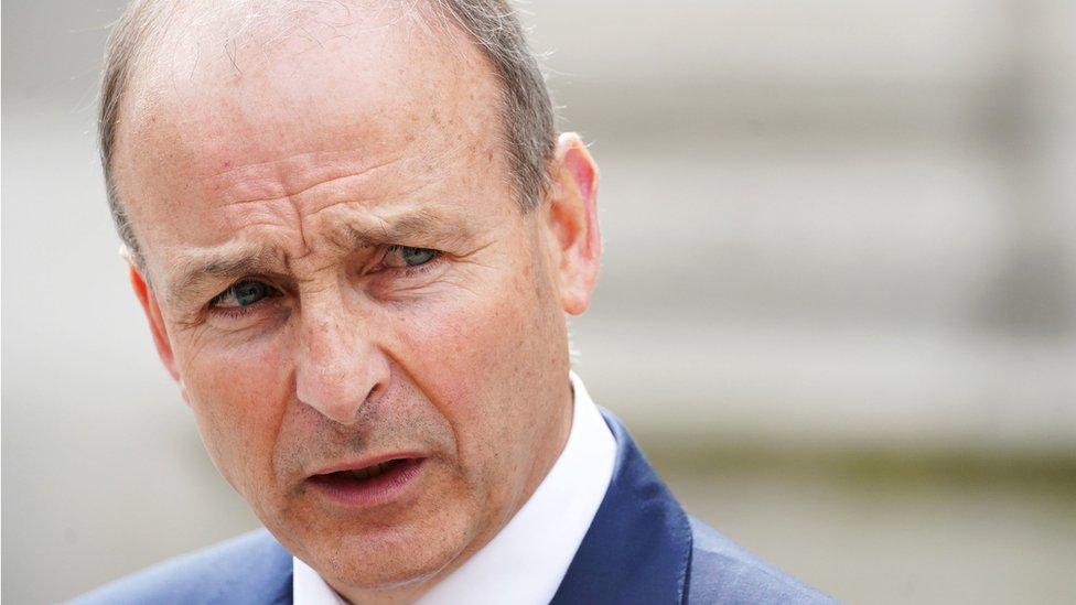 The Irish Taoiseach Micheál Martin