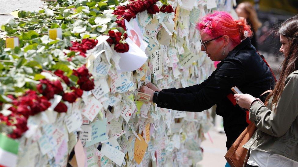 Tributes to London Bridge victims