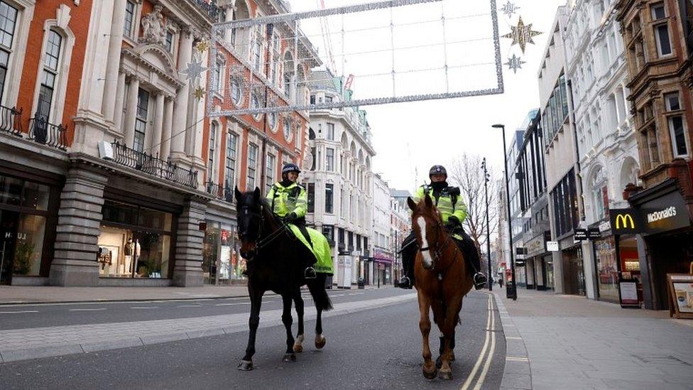 Met Police officers