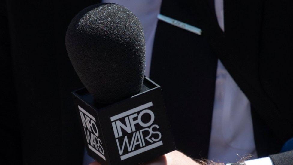 InfoWars microphone