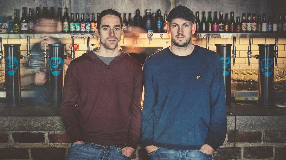 BrewDog founders James Watt and Martin Dickie