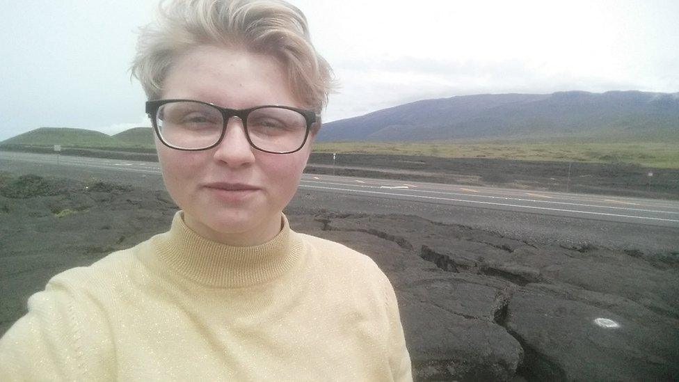 Natalie Myers lives 20 minutes away from the eruption zone