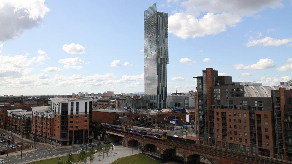 Manchester skyline